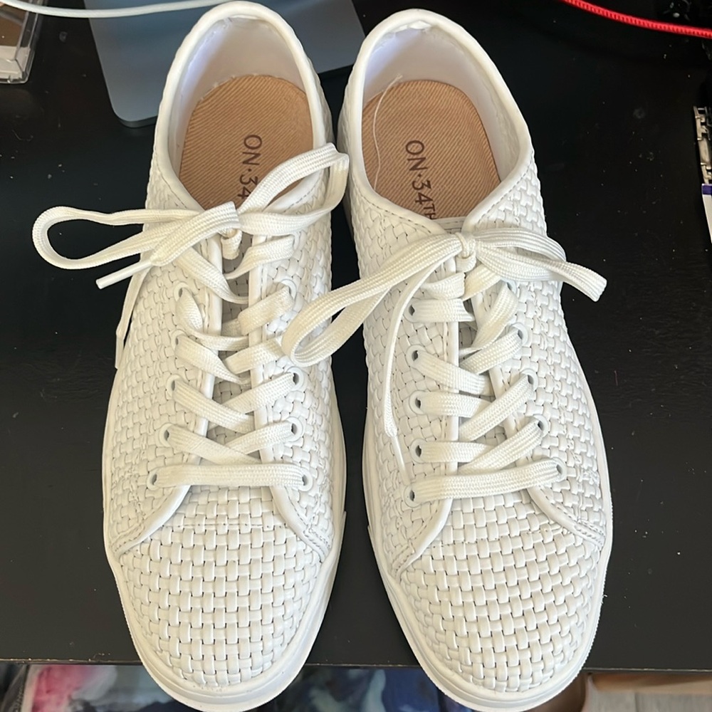 ON 34th White sneakers size 8